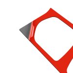 Auto-Carbonfaser-Zentralsteuerungs-Multimedia-Panel-dekorativer Aufkleber für Porsche Panamera 2010–2016, Central Control Multimedia Panel, Left Drive, Central Control Multimedia Panel, Right Drive – Bild 4