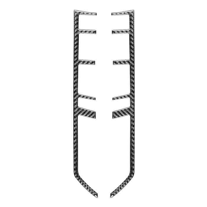 Dekorativer Aufkleber für den zentralen Steuerknopfrahmen aus Kohlefaser für Porsche Panamera 2010–2016, Links- und Rechtsantrieb – Bild 1