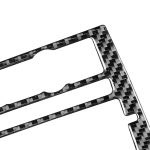 Car Carbon Navigationsbildschirm Dekorativer Aufkleber für Porsche Panamera 2010–2016, Links- und Rechtsantrieb – Bild 3