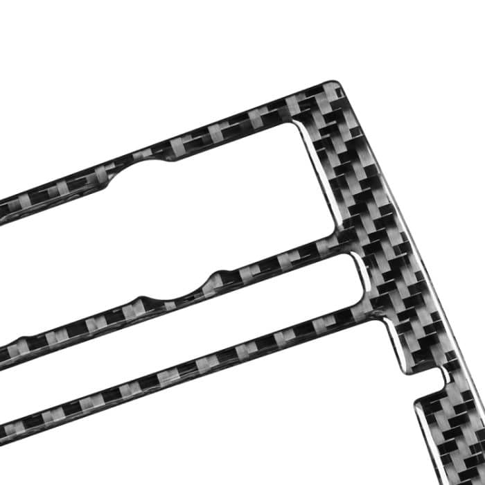 Car Carbon Navigationsbildschirm Dekorativer Aufkleber für Porsche Panamera 2010–2016, Links- und Rechtsantrieb – Bild 3