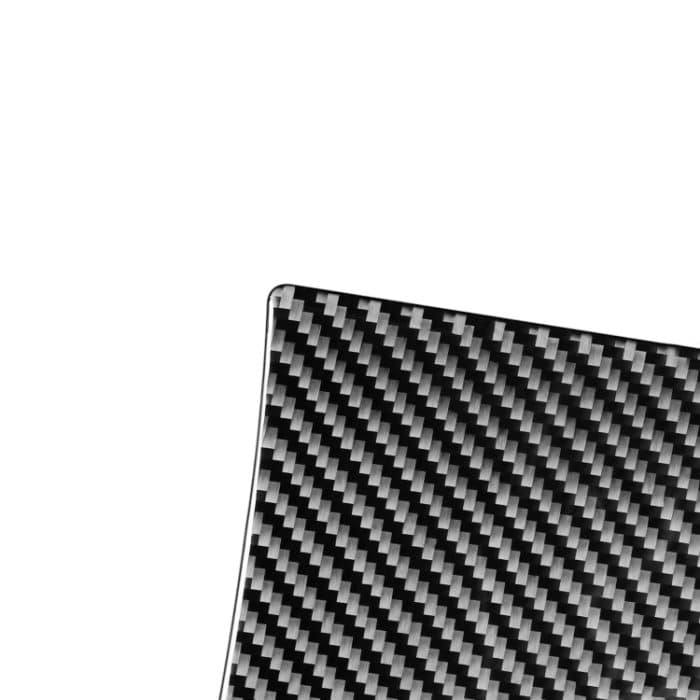 Car Carbon Fiber Rear Armrest Box Panel Dekorativer Aufkleber für Porsche Panamera 2010–2016, Links- und Rechtsantrieb – Bild 3