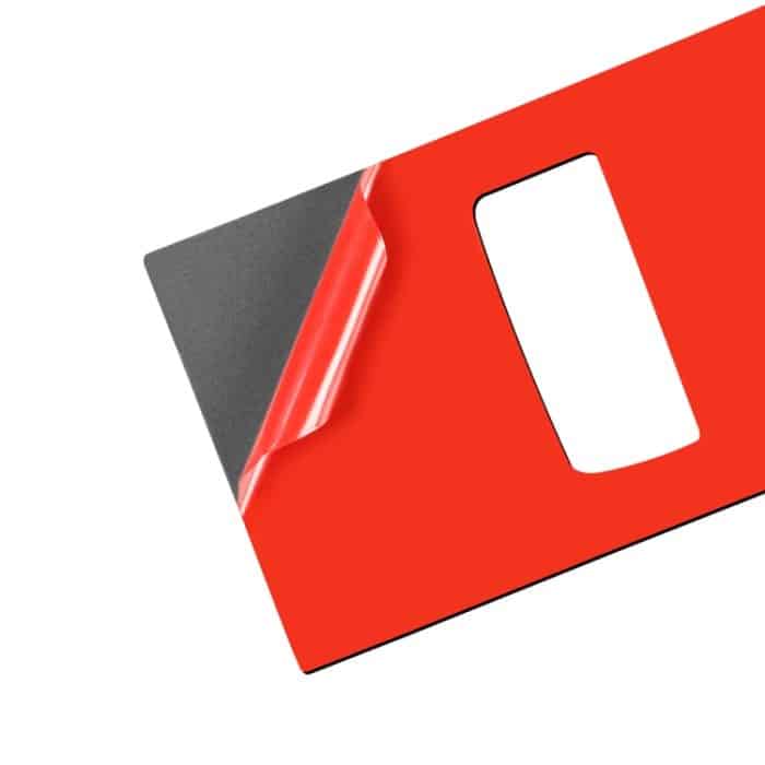 Auto-Kohlefaser-Rücksitzverstellpaneel, dekorativer Aufkleber für Porsche Panamera 2010–2016, Links- und Rechtsantrieb, Rear Seat Adjustment Panel, A, Rear Seat Adjustment Panel, B, Rear Seat Adjustment Panel, C – Bild 4