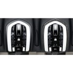 Car Carbon Fiber Front Reading Light Dekorativer Aufkleber für Porsche Panamera 2010–2016, Links- und Rechtsantrieb – Bild 6