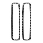 Car Carbon B-Säule Air Outlet Dekorativer Aufkleber für Porsche Panamera 2010–2016, Links- und Rechtsantrieb