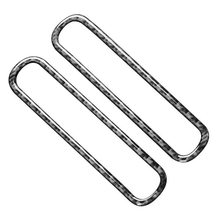 Car Carbon B-Säule Air Outlet Dekorativer Aufkleber für Porsche Panamera 2010–2016, Links- und Rechtsantrieb – Bild 3