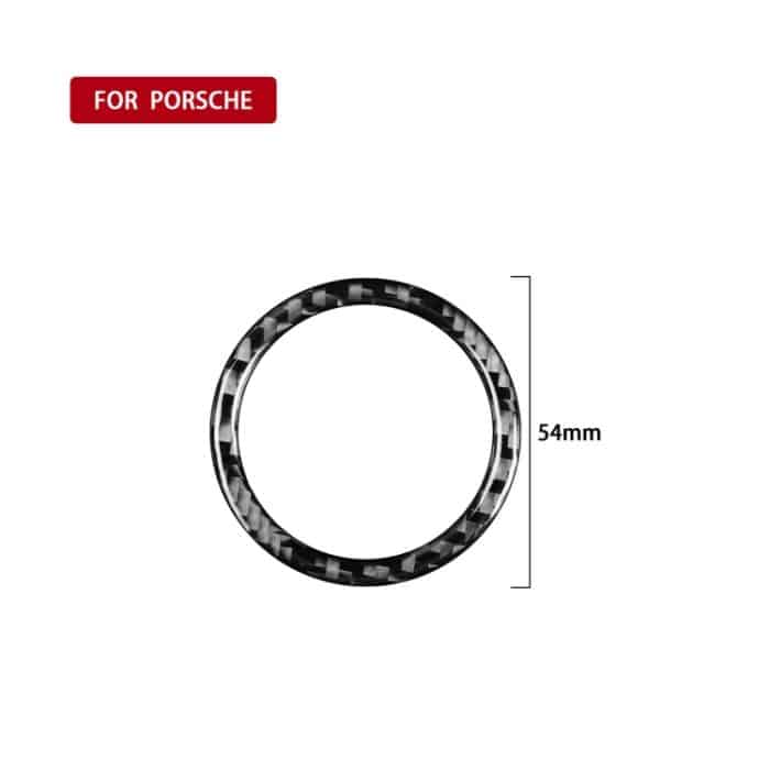 Car Carbon Tacho Dekorativer Aufkleber für Porsche Panamera 2010–2016, Links- und Rechtsantrieb – Bild 2