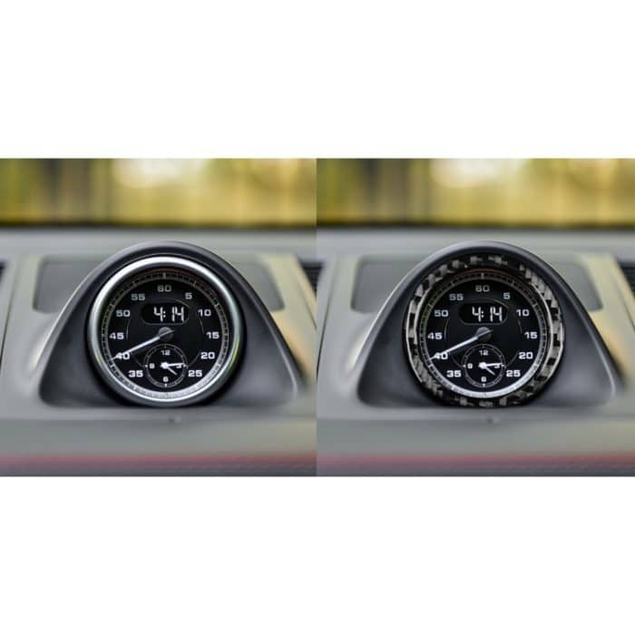 Car Carbon Tacho Dekorativer Aufkleber für Porsche Panamera 2010–2016, Links- und Rechtsantrieb – Bild 6