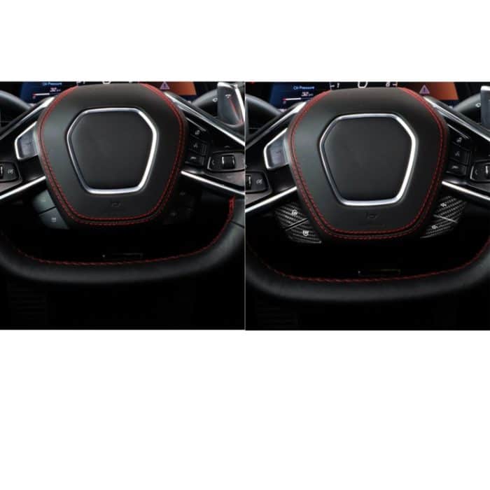 Auto-Lenkrad unter Tasten für Chevrolet Corvette C8 2020–2021, Steering Wheel Below Button(White), Steering Wheel Below Button(Red), Steering Wheel Below Button(Blue) – Bild 4