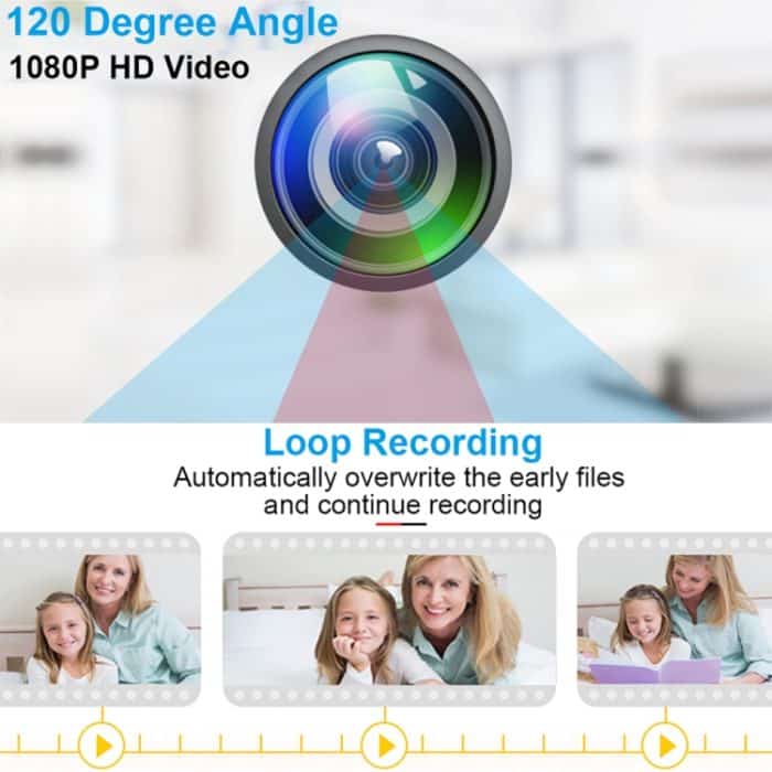 HD 1080P Infrarot-Nachtsicht-Überwachungsmonitorkamera, MD29 – Bild 5