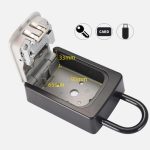 KS6500 Installationsfreie Schlüssel-Passwortbox für hängende Dekoration, Orange, Black, Red, Blue – Bild 3