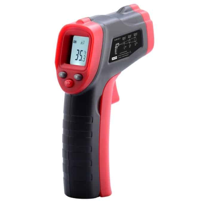 Wintact WT319A -50-400 Celsius LCD-Display Infrarot-Thermometer, Batterie nicht im Lieferumfang enthalten – Bild 4