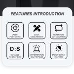 Wintact WT319A -50-400 Celsius LCD-Display Infrarot-Thermometer, Batterie nicht im Lieferumfang enthalten – Bild 5