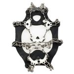 1 Paar 19-Zahn-Anti-Rutsch-Eisgreifer-Wander-Kletterketten-Schuhüberzüge, 19 Teeth Size:L(Black), 19 Teeth Size:L(Orange), 19 Teeth Size:XL(Black), 19 Teeth Size:XL(Orange) – Bild 7