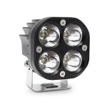Auto 3 Zoll 4LEDs Scheinwerfer 20W / 2000LM / 6000K / DC9-80V, Continuous Spotlight(White Light), Continuous Spotlight(Yellow Light)