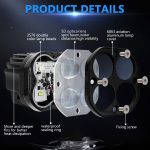 Auto 3 Zoll kontinuierlicher zweifarbiger Scheinwerfer 20W / 2000LM / DC9-30V – Bild 3