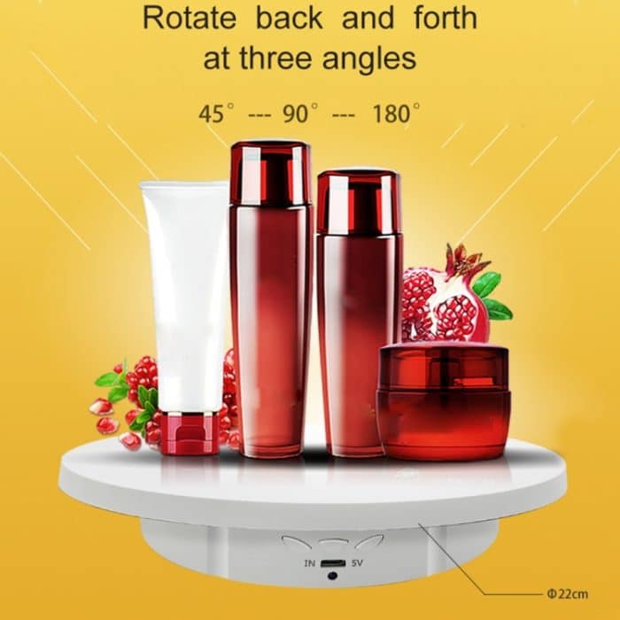 Elektrischer drehbarer Präsentationsständer, 3 in 1, 3 in 1 Remote – Bild 4