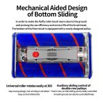 Doppelwalzenbürste Universelle elektrische Bodenbürste, For Dyson V7 / V8 / V10 / V11 23cm, For Dyson SLIM – Bild 4