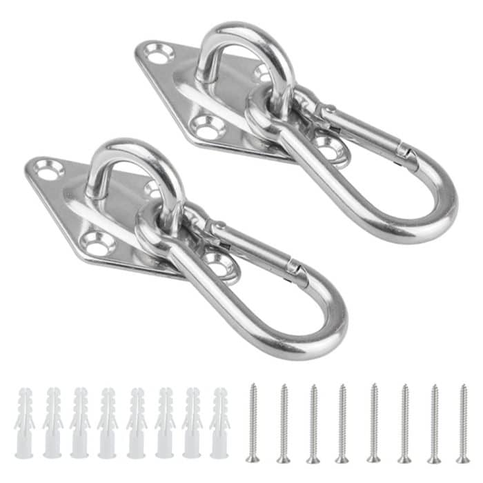 Sandsack-Deckenhaken, robuste Schaukelaufhänger, 2 PCS 8mm 316 Stainless Steel – Bild 1