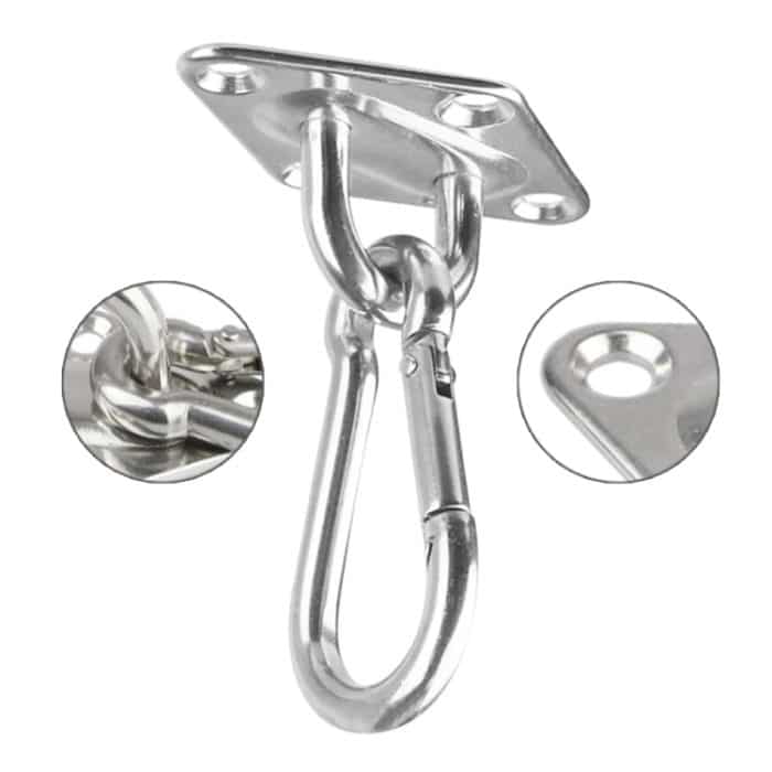 Sandsack-Deckenhaken, robuste Schaukelaufhänger, 2 PCS 8mm 316 Stainless Steel – Bild 3