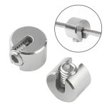 Fester Clip für Gartendrahtseile aus Edelstahl 316, 2 PCS M4x2, 2 PCS M8x3, 2 PCS M8x4, 2 PCS M10x5, 2 PCS M10x6