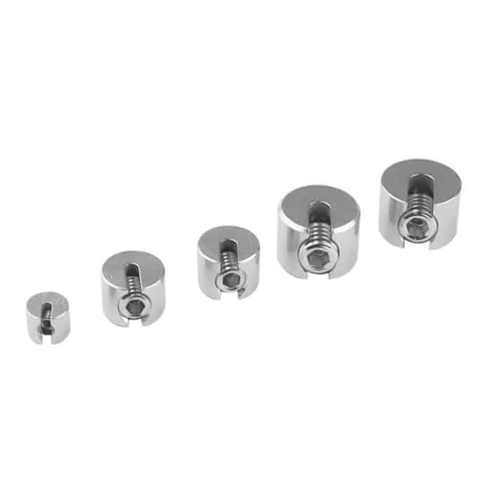 Fester Clip für Gartendrahtseile aus Edelstahl 316, 2 PCS M4x2, 2 PCS M8x3, 2 PCS M8x4, 2 PCS M10x5, 2 PCS M10x6 – Bild 4