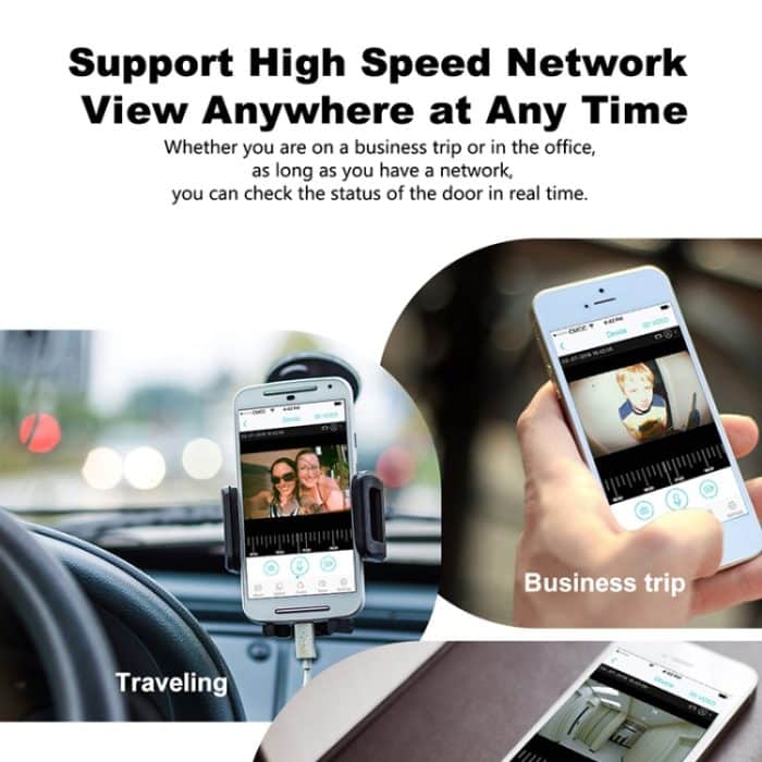 V30S Tuya Smart WIFI Video-Türklingel unterstützt kabelgebundenes POE, Zwei-Wege-Gegensprechanlage und Nachtsicht, T30 – Bild 5