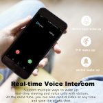 V30S Tuya Smart WIFI Video-Türklingel unterstützt kabelgebundenes POE, Zwei-Wege-Gegensprechanlage und Nachtsicht, T30 – Bild 7