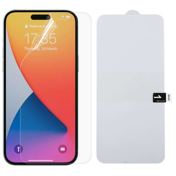 Vollständiger Displayschutz, explosionsgeschützter Hydrogelfilm, For iPhone 14 Pro Max(1 PC), For iPhone 14 Pro(1 PC) – Bild 1