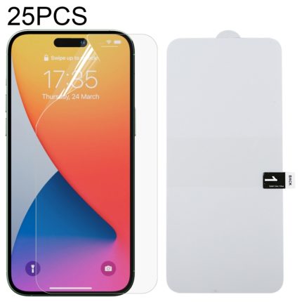 25 Stück Vollbild-Schutzfolie, explosionsgeschützte Hydrogel-Folie, For iPhone 14 Pro Max(25 PCS), For iPhone 14 Pro(25 PCS)