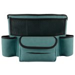 2 Stück Auto-Mittelkonsolen-Hängetasche, Schaffell-Leder-Aufbewahrungstasche