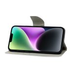 Handyhülle aus Leder mit farbiger Zeichnung, For iPhone X – Bild 4