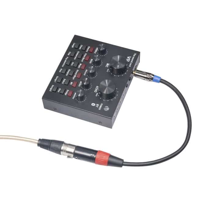 TC194BUXK108-03 3,5-mm-TRS-Stecker auf XLR-3-Pin-Stecker, Mikrofon-Audiokabel, Länge: 30 cm – Bild 3