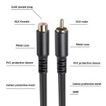 3709MF RCA-Stecker auf Buchse Audio- und Video-Verlängerungskabel, 1.8m, 3m, 6m – Bild 4