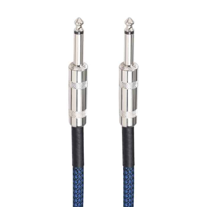 TC048BL 6,35 mm Stecker Stecker auf Stecker E-Gitarre Mono Audiokabel, 1.8m, 3m, 5m, 10m – Bild 2