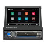 9901 Einziehbarer 7-Zoll-MP5-Player für das Auto Unterstützt UKW- und Handy-Internet