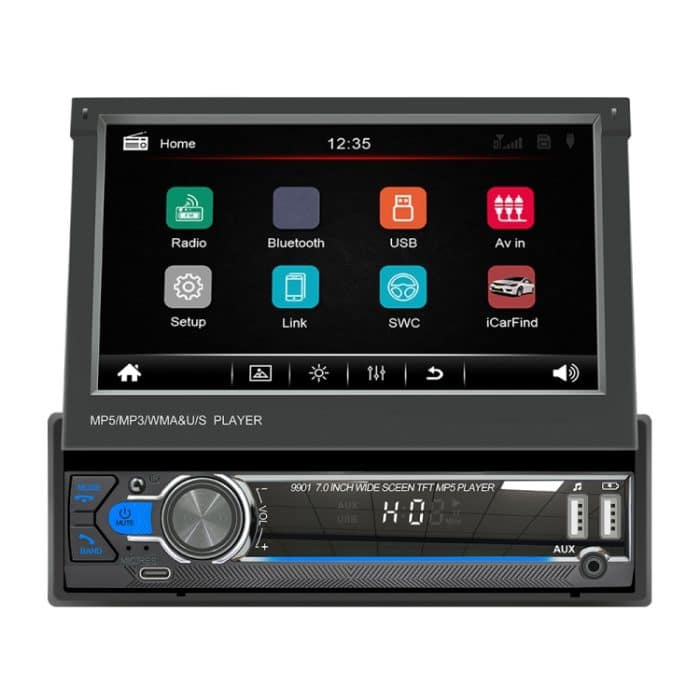 EDA0036461.jpg 9901 Einziehbarer 7-Zoll-MP5-Player für das Auto Unterstützt UKW- und Handy-Internet – Bild 1