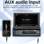 9901 Einziehbarer 7-Zoll-MP5-Player für das Auto Unterstützt UKW- und Handy-Internet – Bild 7