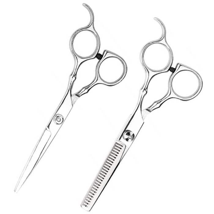 Professionelles Haarschneide-Ausdünnungsschere-Friseur-Flachschere-Scheren-Set, 2 PCS, 7 PCS, 12 PCS – Bild 2
