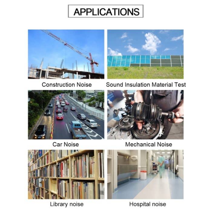 SmartSensor dB-Dezibel-Detektor-Audiotester, ST9604, AS804 – Bild 5