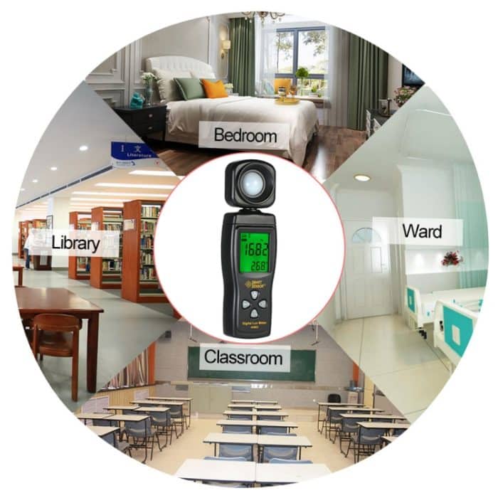 SmartSensor AS803 Digitales Hand-Luxmeter – Bild 9