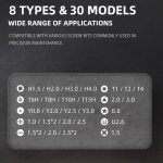 JAKEMY 32-in-1 Präzisions-Schraubendreher-Set mit Pinzette, JM-8189A, JM-8189B – Bild 3