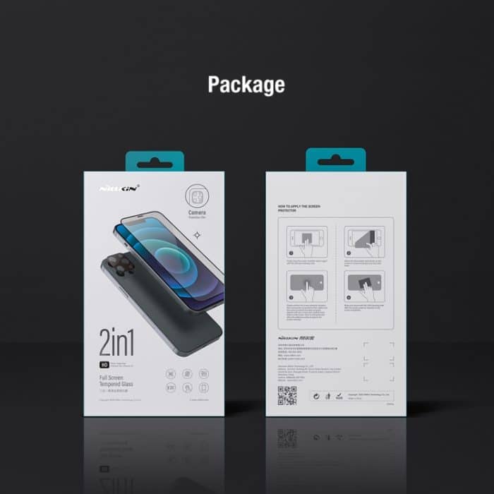 NILLKIN 2-in-1-HD-Vollbild-Hartglasfolie + Kameraschutz-Set, For iPhone 14, For iPhone 14 Plus, For iPhone 14 Pro, For iPhone 14 Pro Max – Bild 7