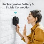 ML18 Mini Ultraweitwinkel-Smart-Video-Türklingel unterstützt Zwei-Wege-Sprache, ML18 – Bild 4