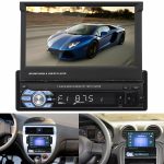 9601 7-Zoll-Auto-elektrisch einziehbarer MP5-Player unterstützt Bluetooth-Freisprechfunktion