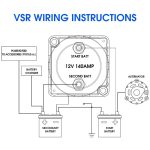 12V 140A Auto Yacht RV Smart Dual Battery Isolation Controller mit Relais – Bild 5