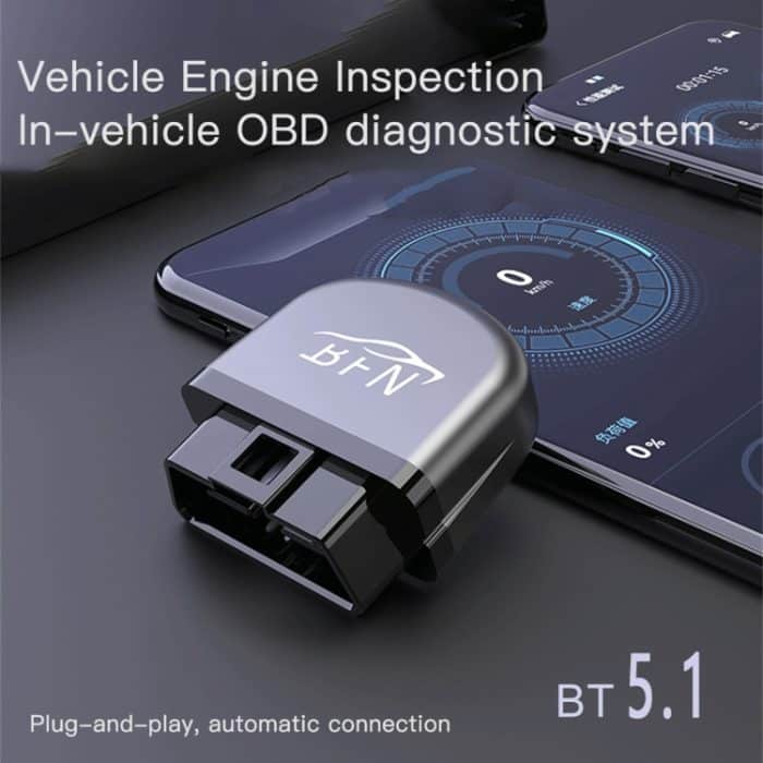 BFN Bluetooth 5.1 Auto Diagnose Software Tester OBD2 Motor Fehler Diagnose Tester AD11 Mobile Version – Bild 3
