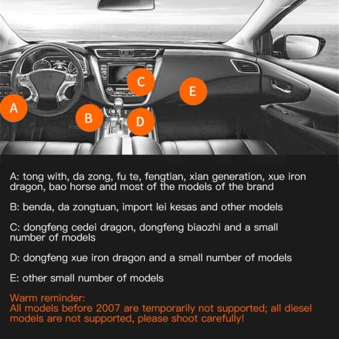 BFN Bluetooth 5.1 Auto Diagnose Software Tester OBD2 Motor Fehler Diagnose Tester AD11 Mobile Version – Bild 7