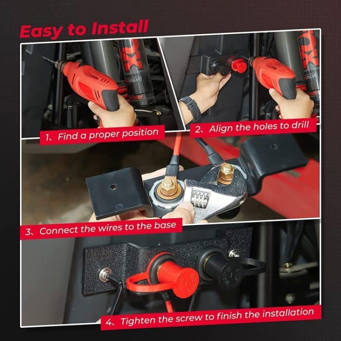 Autobatterie-Starter, 0.7cm, 1.2cm – Bild 3