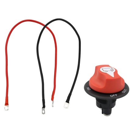 Auto-Yacht-Batterie-Wahlschalter, Trennschalter, Trennschalter, mit Netzkabel, 50A 10AWG, 100A 8AWG, 200A 6AWG, 300A 6AWG