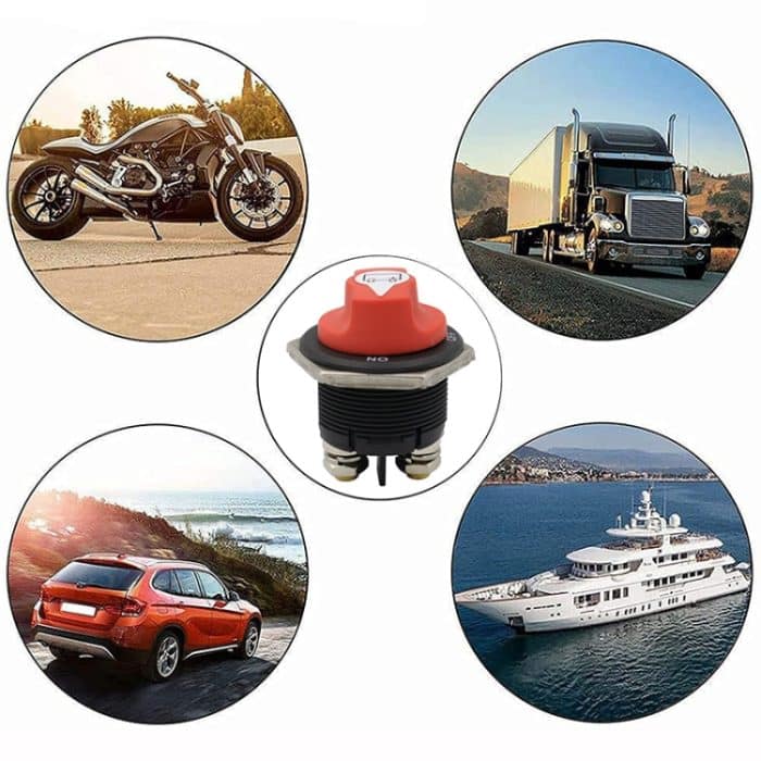 Auto-Yacht-Batterie-Wahlschalter, Trennschalter, Trennschalter, mit Netzkabel, 50A 10AWG, 100A 8AWG, 200A 6AWG, 300A 6AWG – Bild 6